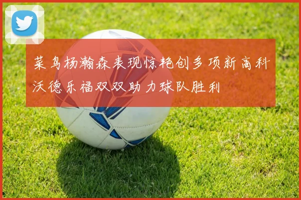 菜鸟杨瀚森表现惊艳创多项新高科沃德乐福双双助力球队胜利